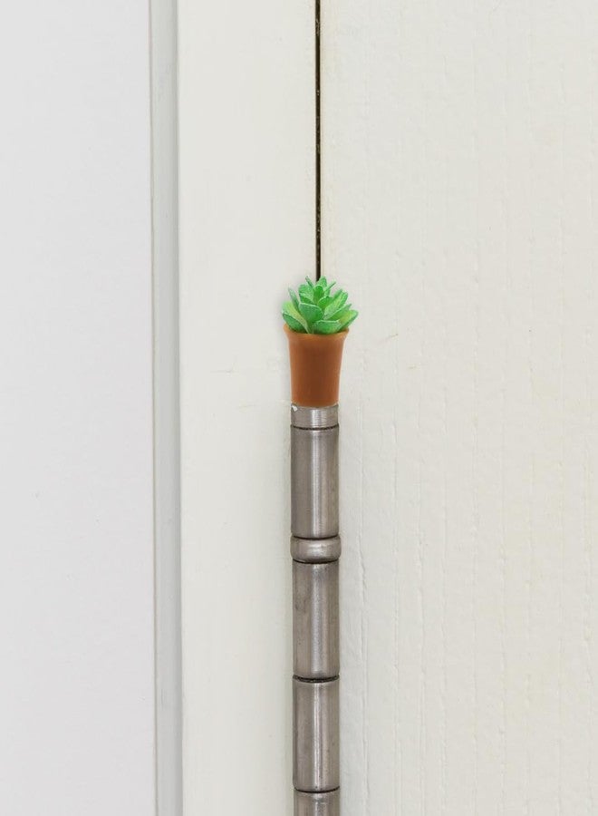 Wallertree Door Hinge Heads Decorative Topper - Succulent Hinge Head Magnet Set of 6 - Potted Plant Door Hinge Head Home Decoration - Image 4